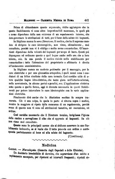 Gazzetta medica Malpighi