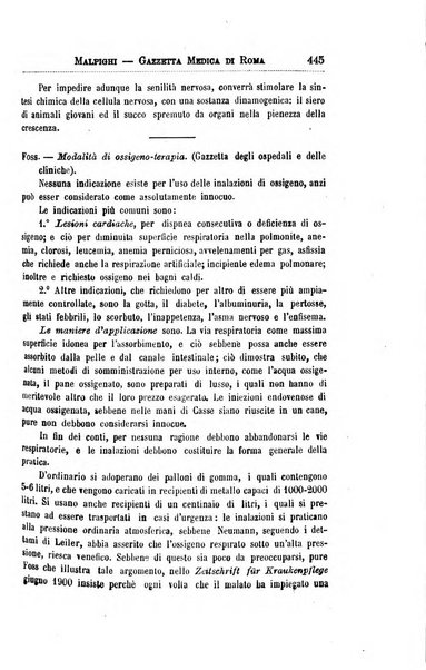 Gazzetta medica Malpighi