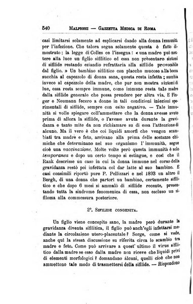 Gazzetta medica Malpighi