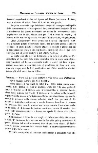 Gazzetta medica Malpighi