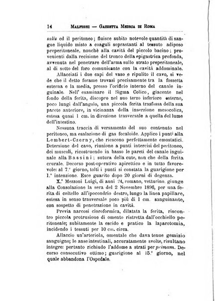 Gazzetta medica Malpighi