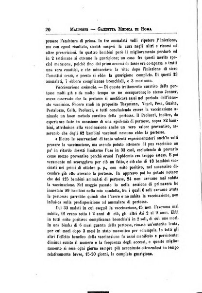 Gazzetta medica Malpighi