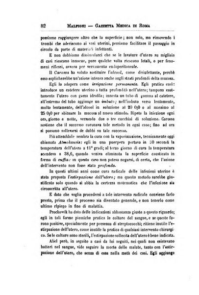 Gazzetta medica Malpighi