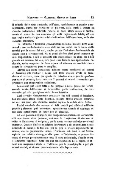 Gazzetta medica Malpighi