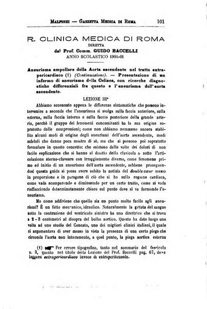 Gazzetta medica Malpighi