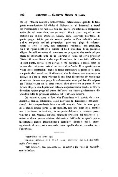 Gazzetta medica Malpighi