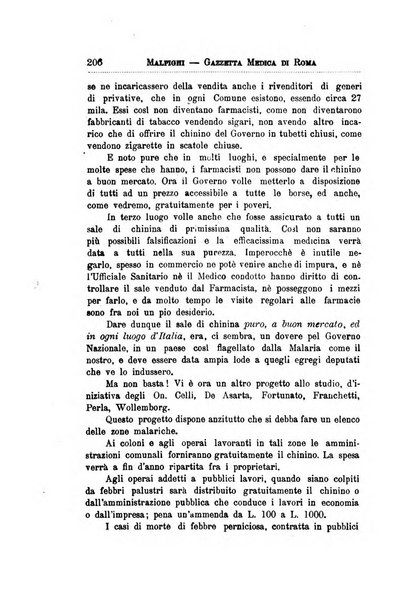 Gazzetta medica Malpighi