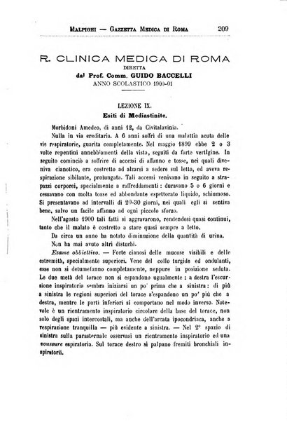 Gazzetta medica Malpighi