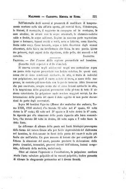 Gazzetta medica Malpighi