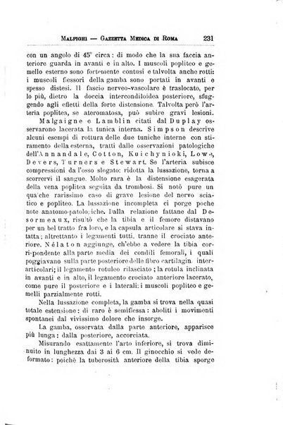 Gazzetta medica Malpighi