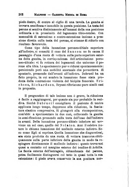 Gazzetta medica Malpighi