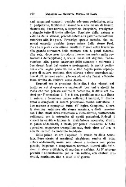 Gazzetta medica Malpighi