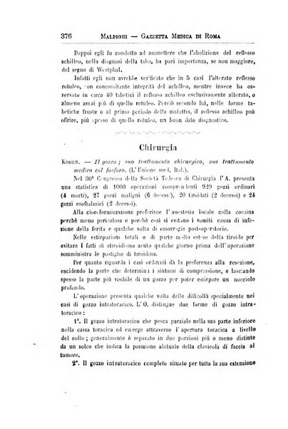 Gazzetta medica Malpighi