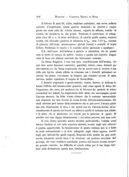 Gazzetta medica Malpighi