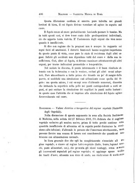 Gazzetta medica Malpighi