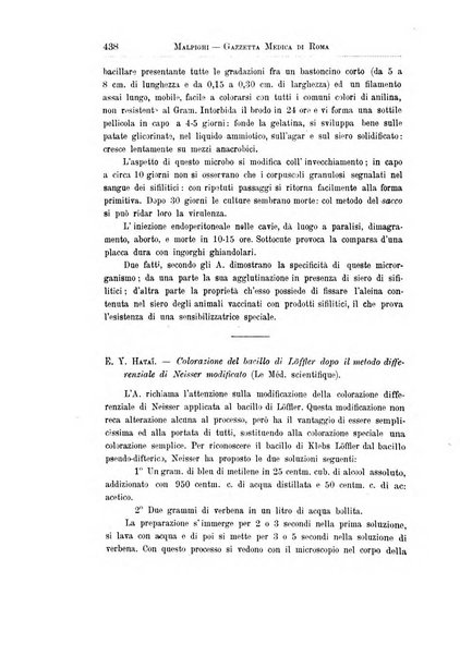 Gazzetta medica Malpighi