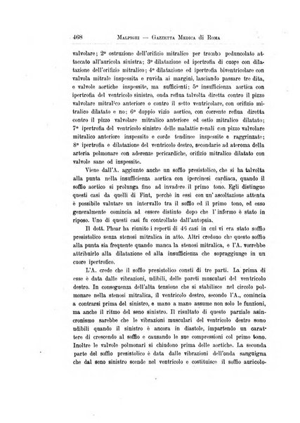 Gazzetta medica Malpighi