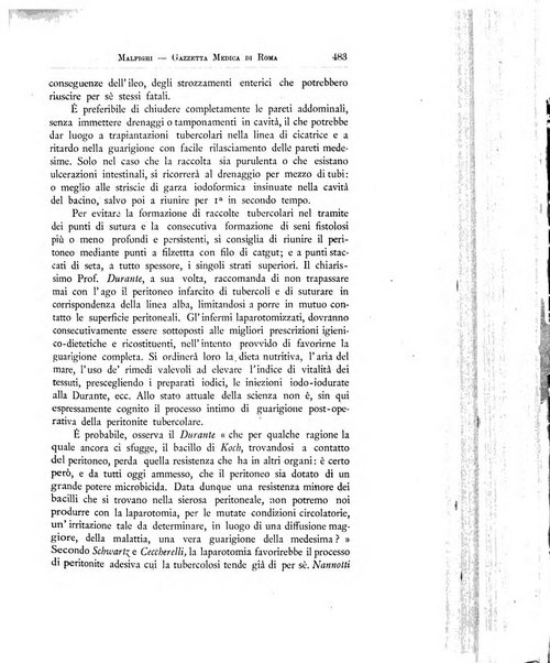 Gazzetta medica Malpighi