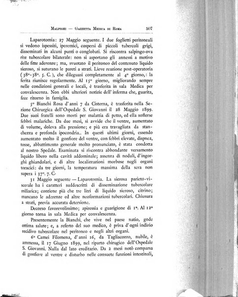 Gazzetta medica Malpighi