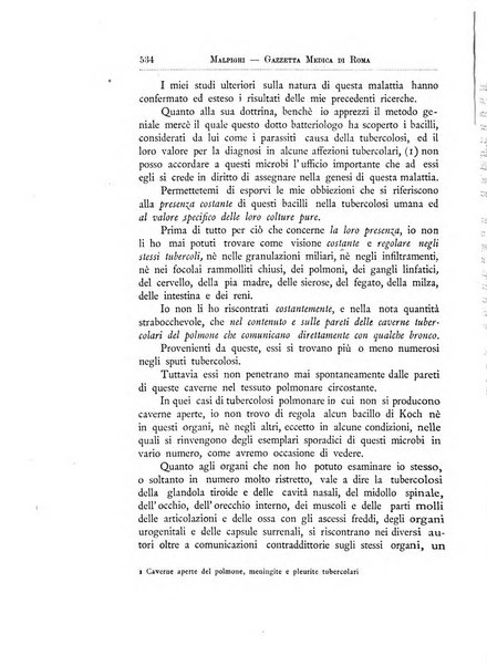 Gazzetta medica Malpighi