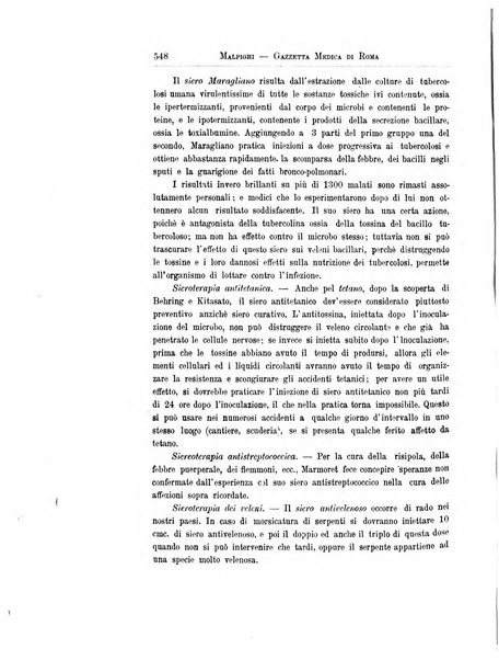 Gazzetta medica Malpighi