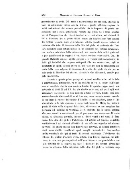 Gazzetta medica Malpighi