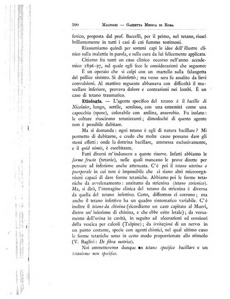 Gazzetta medica Malpighi