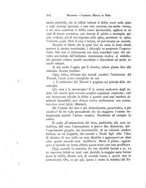 Gazzetta medica Malpighi