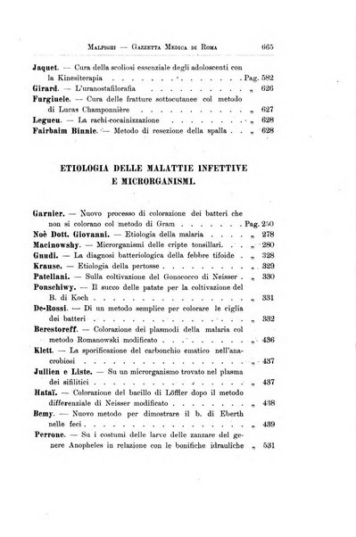 Gazzetta medica Malpighi