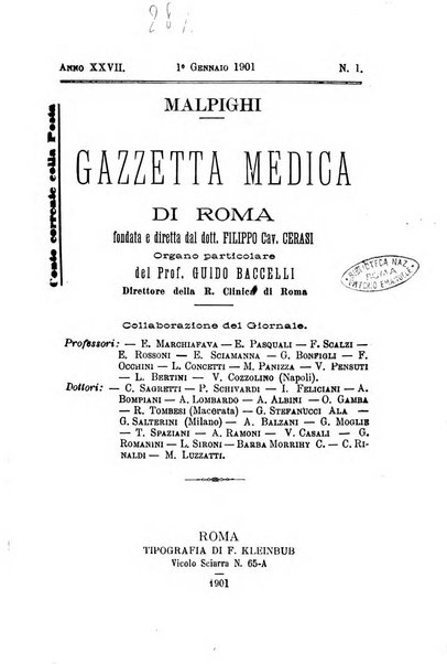 Gazzetta medica Malpighi