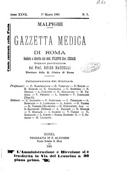 Gazzetta medica Malpighi