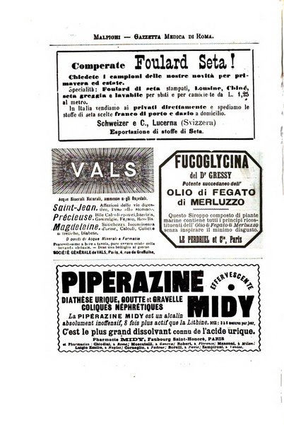 Gazzetta medica Malpighi