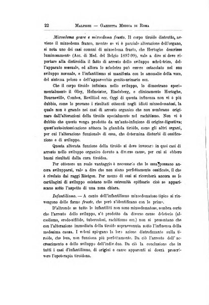 Gazzetta medica Malpighi