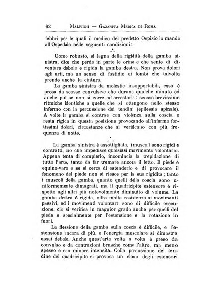 Gazzetta medica Malpighi