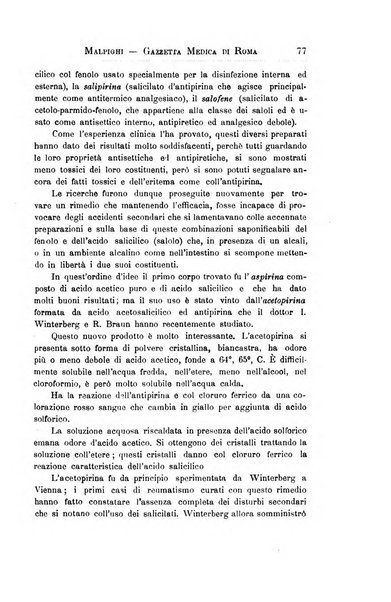 Gazzetta medica Malpighi