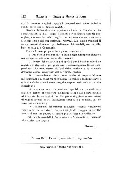 Gazzetta medica Malpighi