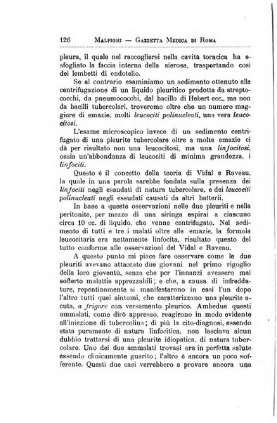 Gazzetta medica Malpighi