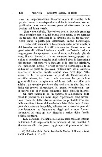 Gazzetta medica Malpighi