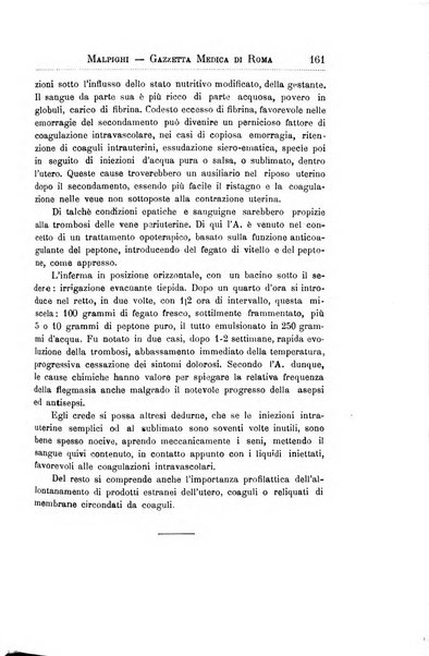 Gazzetta medica Malpighi