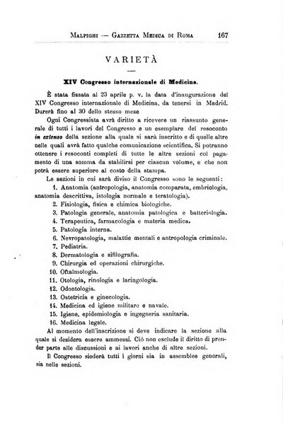 Gazzetta medica Malpighi