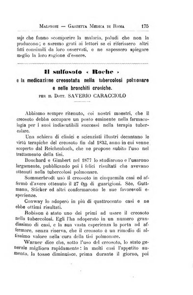 Gazzetta medica Malpighi