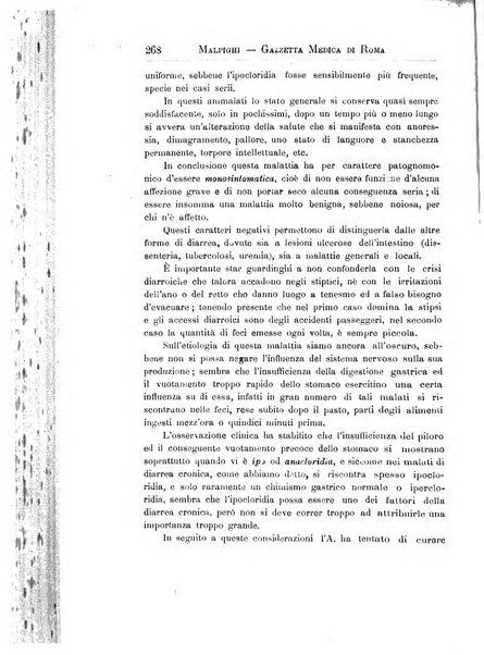 Gazzetta medica Malpighi