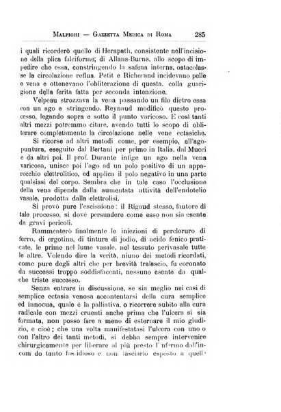 Gazzetta medica Malpighi