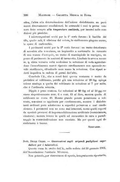 Gazzetta medica Malpighi