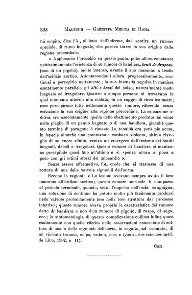 Gazzetta medica Malpighi