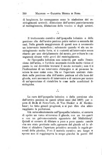 Gazzetta medica Malpighi