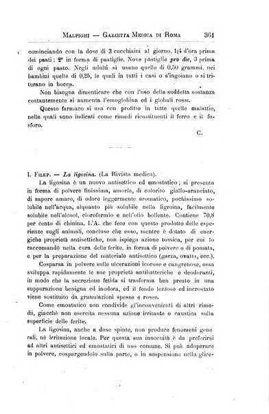 Gazzetta medica Malpighi