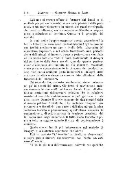 Gazzetta medica Malpighi