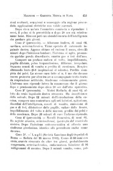 Gazzetta medica Malpighi