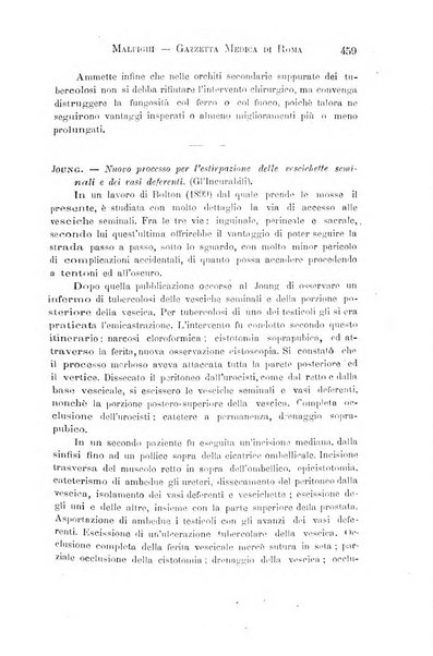 Gazzetta medica Malpighi